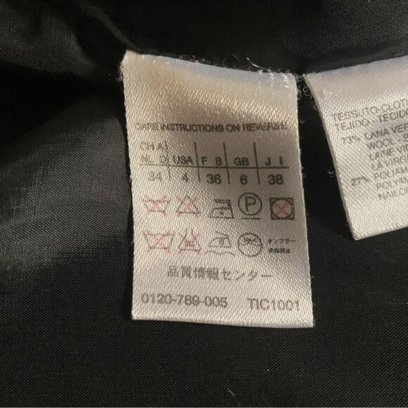 MaxMara Italy Single Button Blazer‎ Size 4 - Picture 7 of 8